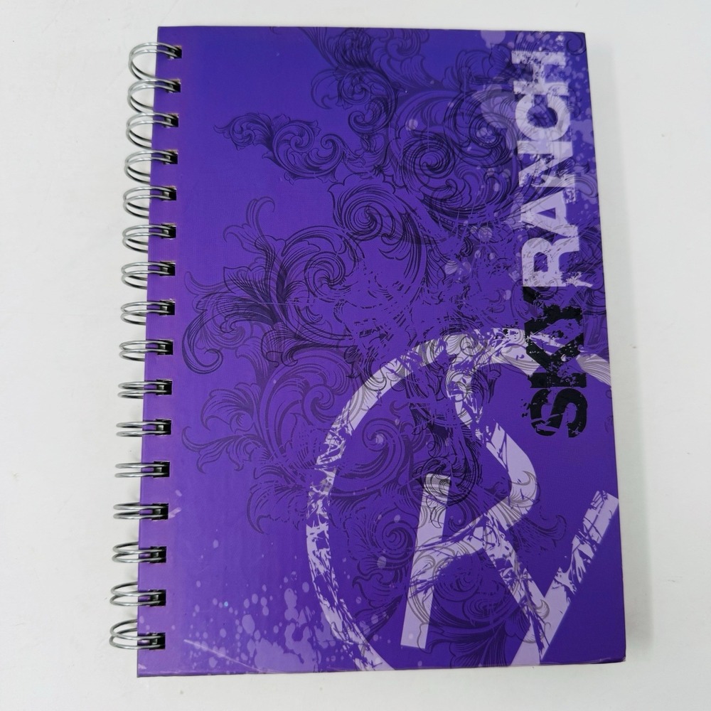 Sky Ranch Journal Spiral‎ Hardback Purple 8" X 6" Blank NEW